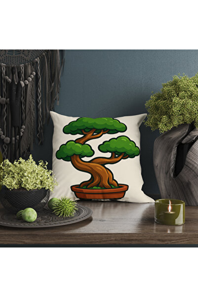 Ahsen Dekoratif Modern Stylish Aesthetic Differentiation Digital Printed Luxury Velvet 4-Piece Throw Pillow Cover Set