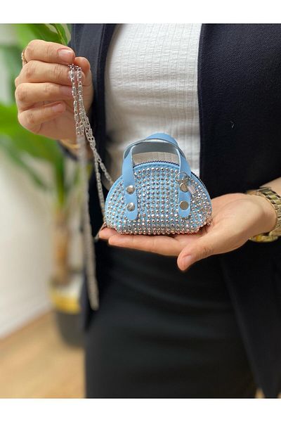 H&D COLLECTİON Mini geantă de cruce și geantă de mână cu piatră, foarte utilă și elegantă