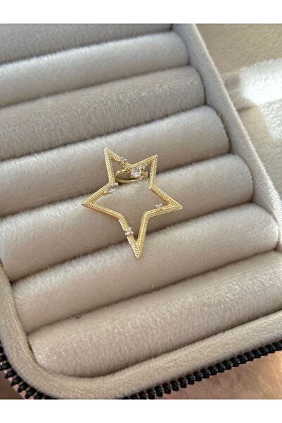 h&b design jewel Çelik Yıldız Earcuff
