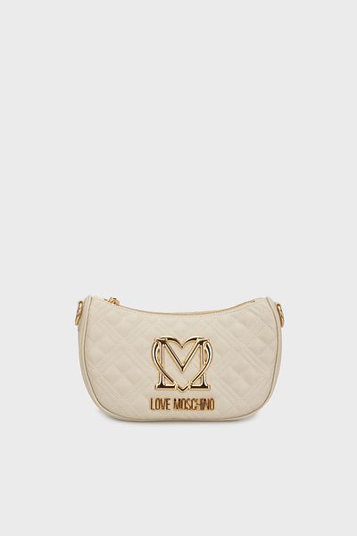 Love Moschino Leather Blended Quilted Removable Strap Bag Bag Jc4301Pp0Mk1211A