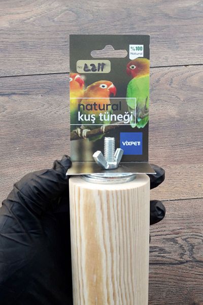 Vixpet Venty 10 cm Cylinder Parrot Perch |   Sultan Konur Monk Lori Muhabbet Forpus Sevda Senegal - L211