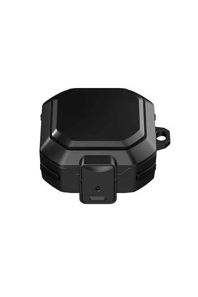XhaoR Black Switch Lock Cover For Samsung Galaxy Buds FE Buds2 Pro Live Buzz Pro Case Full Protection Shoc