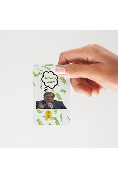 Huggy Craft Bridesmaid Threader Shiny Credit/Debit Card Covering Sticker High Quality