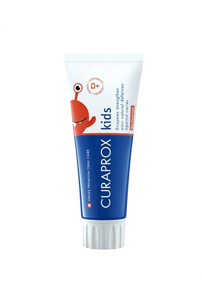 Curaprox CURAPROX TOOTHPASTE KIDS STRAWBRRY NO FLUORIDES 60ML