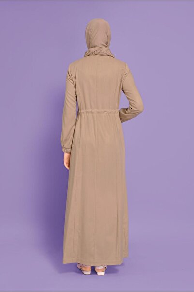 Alvina KUŞGÖZÜ DETAYLI BÜZGÜ BAĞCIKLI PARDESÜ 10384