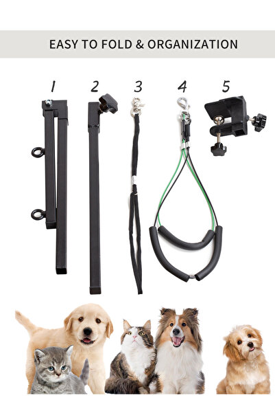 KidLe حامل طاولة العناية بالحيوانات الأليفة