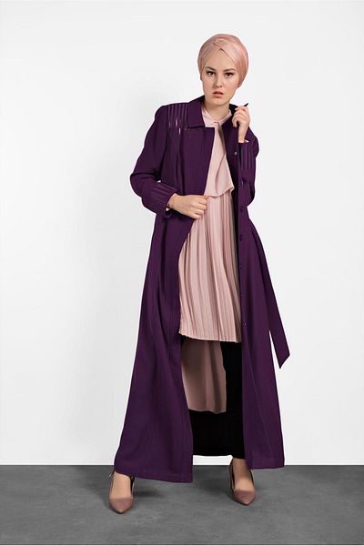 Alvina Pleated Chiffon Tunic 4474