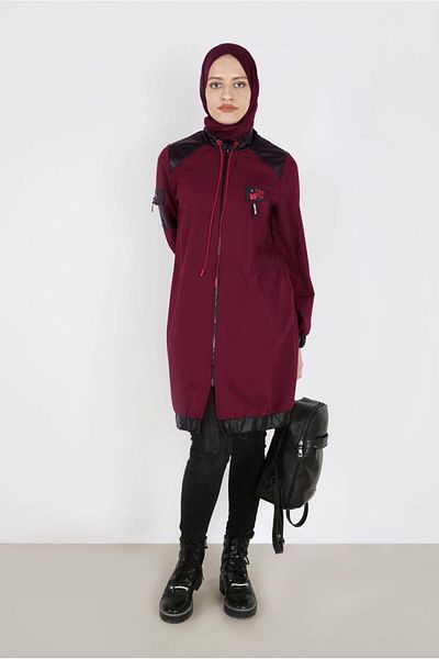 Alvina Fermarli Leather Tracksuit Tunic 42181