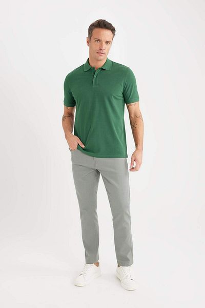 DeFacto Slim Fit Slim Fit Skinny Leg Chino Canvas Trousers C2401Ax25Sp