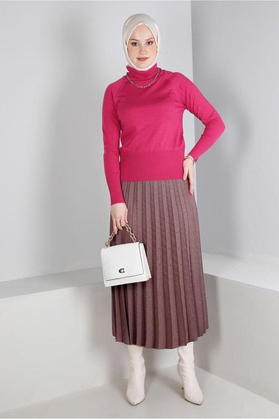 Alvina سترة تريكو أساسية 43190
