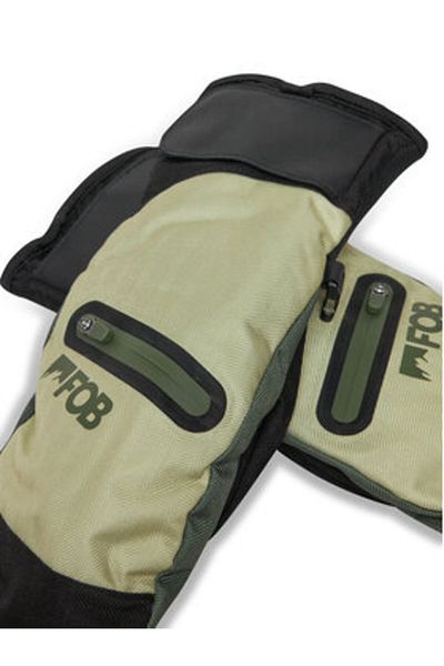 4F women's ski gloves 4FWAW24AFGLF146 green