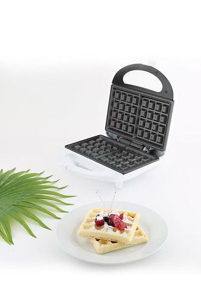 JANO 700w Electric Waffle Maker, White, 2 Years Warranty - Jn1909