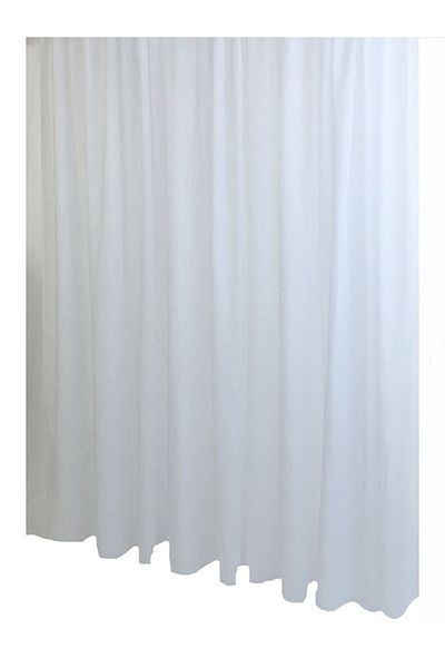 Liz Line Perdeau simplă de voile, culoare albă, colecția „Basic” de la Liz Line, 1000x245cm, cu drapaj PD0310