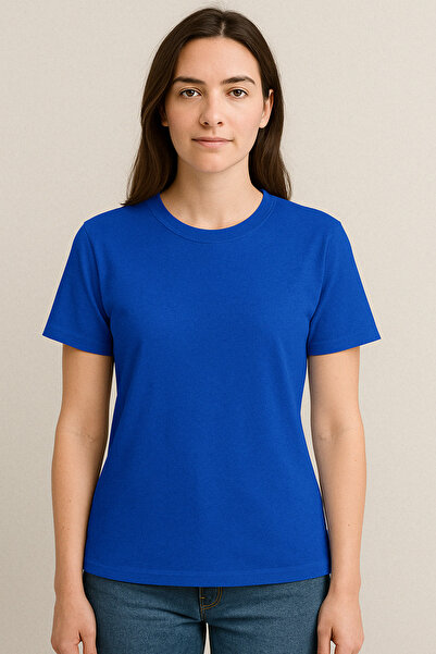 EYAX MODA تي شيرت نسائي أساسي