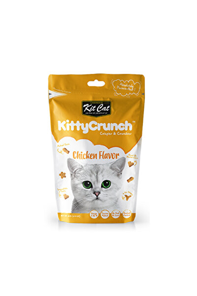 Kit Cat مكافآت القطط كيتي كرانش بنكهة الدجاج - 60 غرام