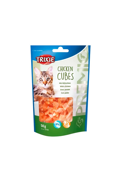Trixie Premio Chicken Cubes with Chicken Cat Treat - 50 g