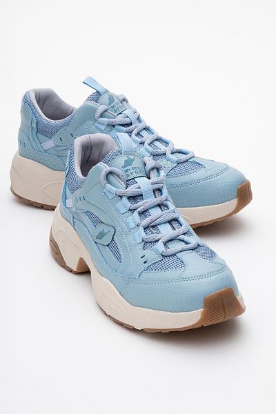 LuviShoes Pantofi sport pentru femei LETTY Blue Print Mesh