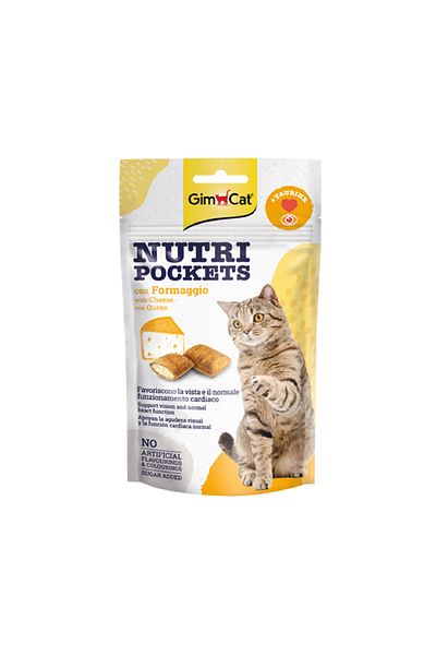 Gimcat جيمكات نيوتري بوكيتس بالجبن والتورين 60 جرام