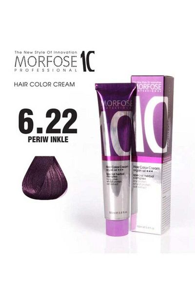 Morfose Morfose 10 Hair Color Cream with Argan Oil - Periwinkle 6.22 100ml