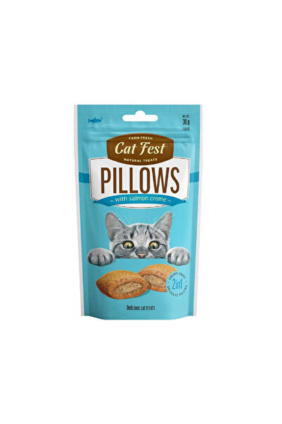 Cat Fest Cat Fest Pillows with Salmon Cream Cat Treats - 30g