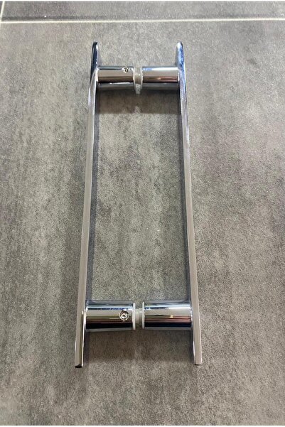 ANKARİN Duşakabin Krom Metal Kulp İç Dış (Tek Kapı) Cam Kabin Kulbu (Delik Me...