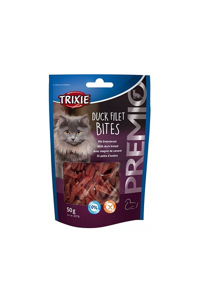 Trixie Premio Duck Fillet Bites with Duck Breast Cat Treat - 50 g