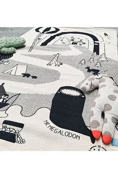 Generic DUNISO Baby Play Pad Crawling Mat Tummy Time Infant Play Mat Baby Blanket Mat Rug for Kids Children