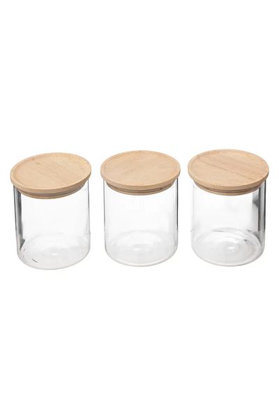5FIVE 5 Five Airtight Glass Jar Set (3 Pc., 350 ml)