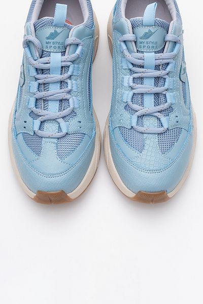 LuviShoes Pantofi sport pentru femei LETTY Blue Print Mesh