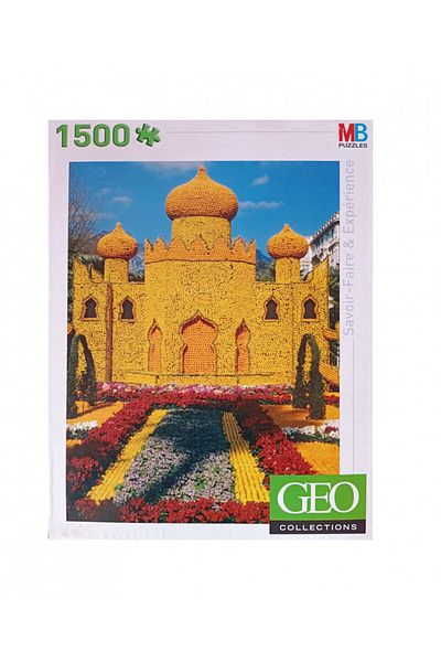 Hasbro Geo Collections Puzzle - Menton, Alpes-Maritimes, 1500 pieces