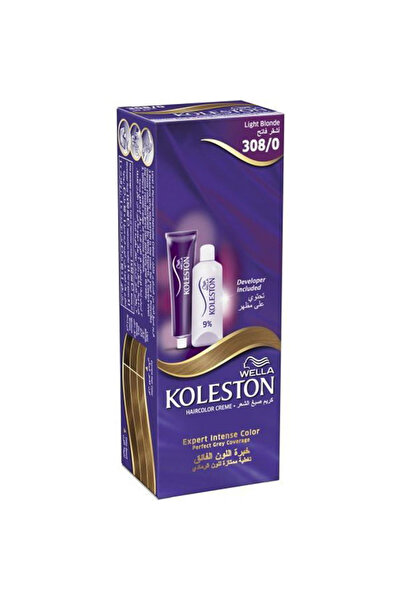 Wella ويلا كولستون ماكسي صبغه شعر اشقر فاتح 308/0 50مل