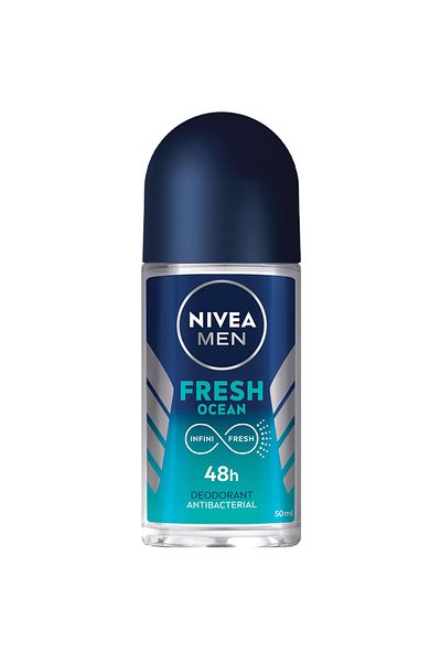 NIVEA Men Deodorant Roll-on Fresh Ocean Aqua Scent 50 ml