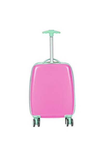 OEM Troler Valiza pentru fetite, Unicorn Roz, 4 roti pivotante, dimensiune 30x21x50 cm, 22 litrii