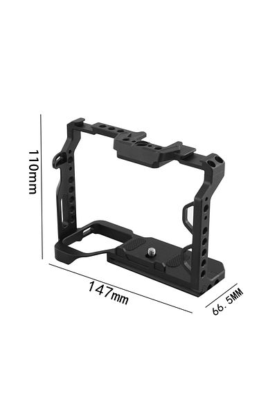 Choice CAGE DSLR Sony A7M4 M3 R3R2 R5 A7IV/III/A1Camera Cage rig With Arca Swiss Slot 1/4" 3/8" Screw For