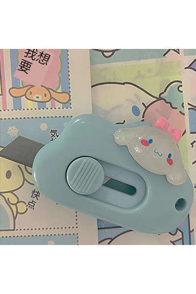 Choice3 Utility Knifes-C Sanrio Cartoon Paper Cuttings Mymerody Pochacco Kuromi Paper Cuttings Cute Portable