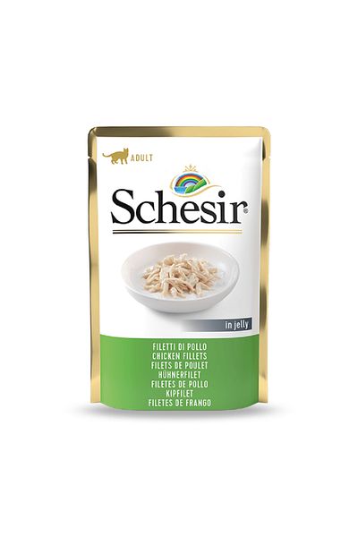 Schesir Schesir Chicken Fillets In Jelly Cat Food Pouch - 85 g