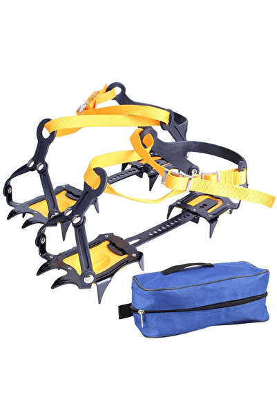 APWIKOGER زوج واحد من مشابك التسلق المصنوعة من الفولاذ المقاوم للصدأ، 10 أسنا...