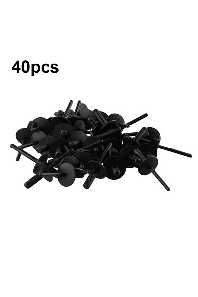 Choice 40Pcs 40pcs Car Fastener Clips Bumper Door Panel Fender Liner Clips Plastic Rivets For BMW X1 X3 X6