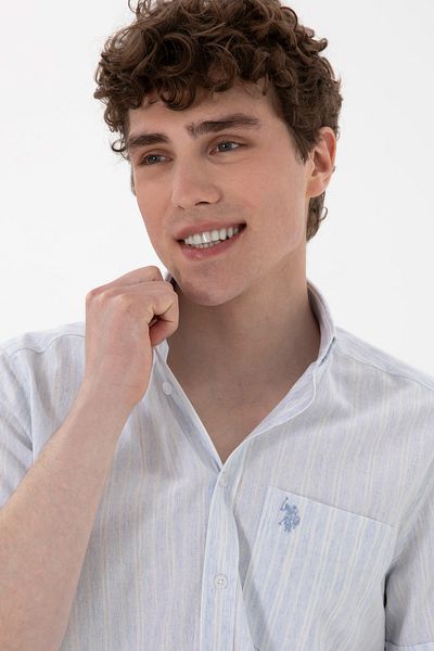 U.S. Polo Assn. Πόλο Ασν. Ανδρικό κοντομάνικο πουκάμισο 2106598