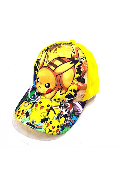 Choice 45-54cm c Pokemon Figure Baseball Cap Pikachu Beach Anime Character Funny Hat Outdoor Sports Ultravi