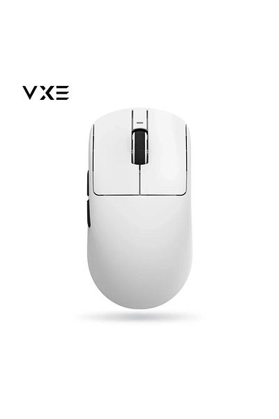 Choice ماوس لاسلكي للألعاب الرياضية الإلكترونية R1 SE VGN Vxe Dragonfly R1 SE أبيض، عمر بطارية طويل، Paw3395، وزن خفيف