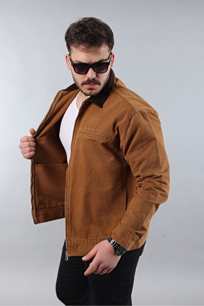 LTC Jeans Ανδρικό τζιν μπουφάν με κανονική εφαρμογή Garni με φερμουάρ