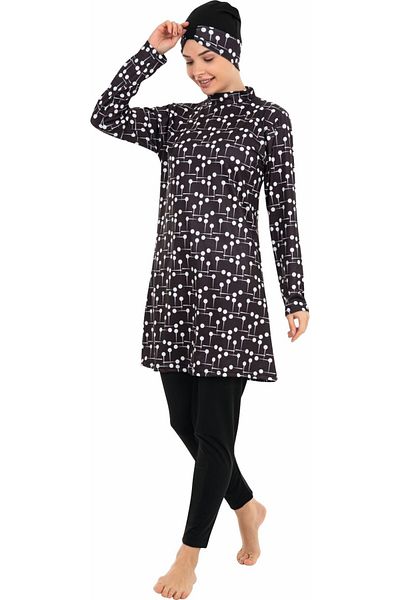 sorisso Hijab Clothing Patterned Hijab Swimsuit