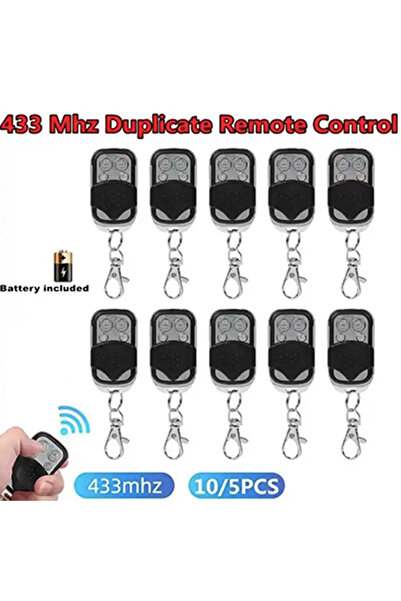 Choice3 locks 10pcs 5/10PCS Duplicate Garage Door Remote Control 433MHZ Electric Garage Door Key Wireless Du
