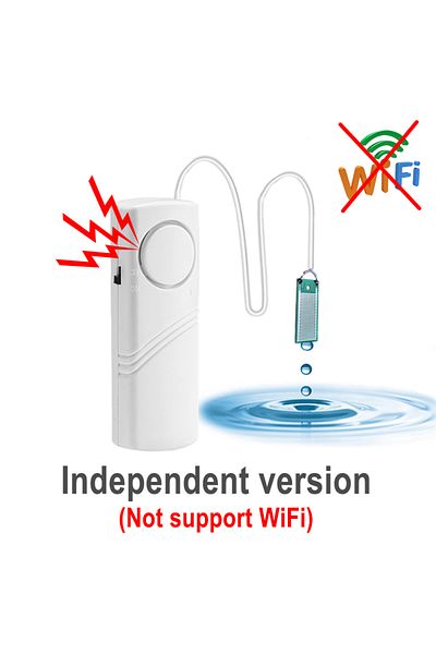 Choice Water Leak Alarm Liquid Leak Detector Flood Overflow Sensor Work 3v Kitchen Bathroom Fish Tank In...