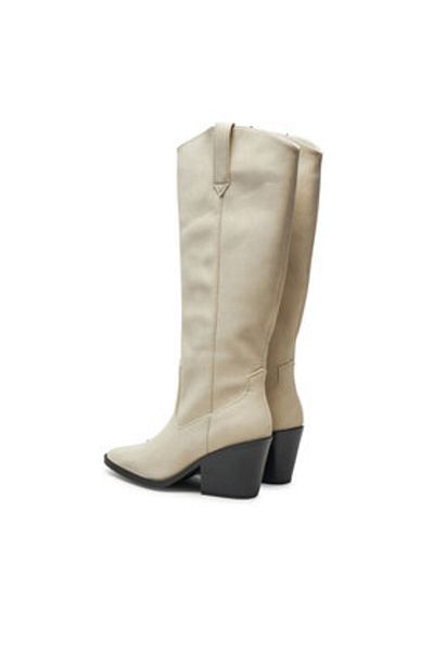 ONLY women's cowboy boots 15329859 natural