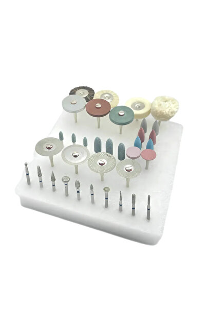 Choice 35 قطعة/المجموعة طقم أدوات أسنان HP لطحن أو تلميع السيراميك/البورسلين ...