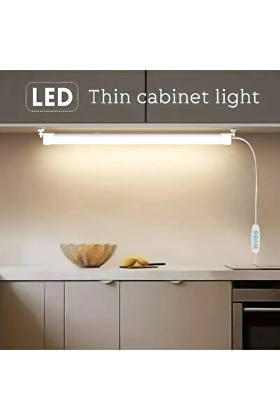 Choice إضاءة LED تحت الخزانة مقاس 37 سم، قطعة واحدة، قابس USB، قابلة للتعتيم،...