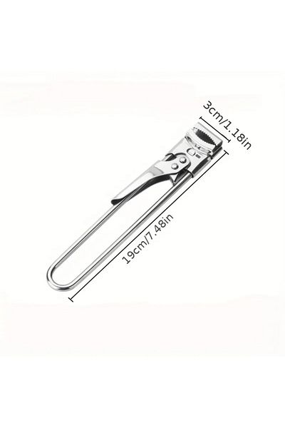 Choice 1 pc Adjustable Multi-Function Bottle Opener Stainless Steel Lids Off Jar Opener Labor-Saving Screw