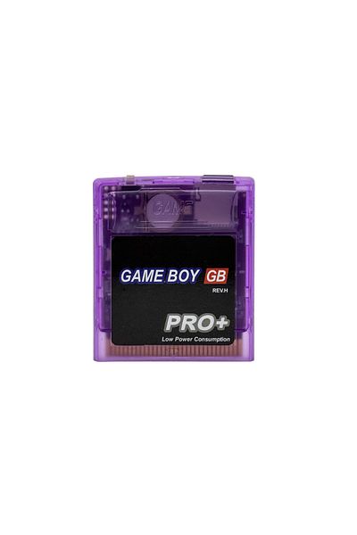 Choice Purple GB Game Card Gameboy Card OS V4 2000 in 1 With 4GB TF Card Game Card For GB GBC SP Game Conso